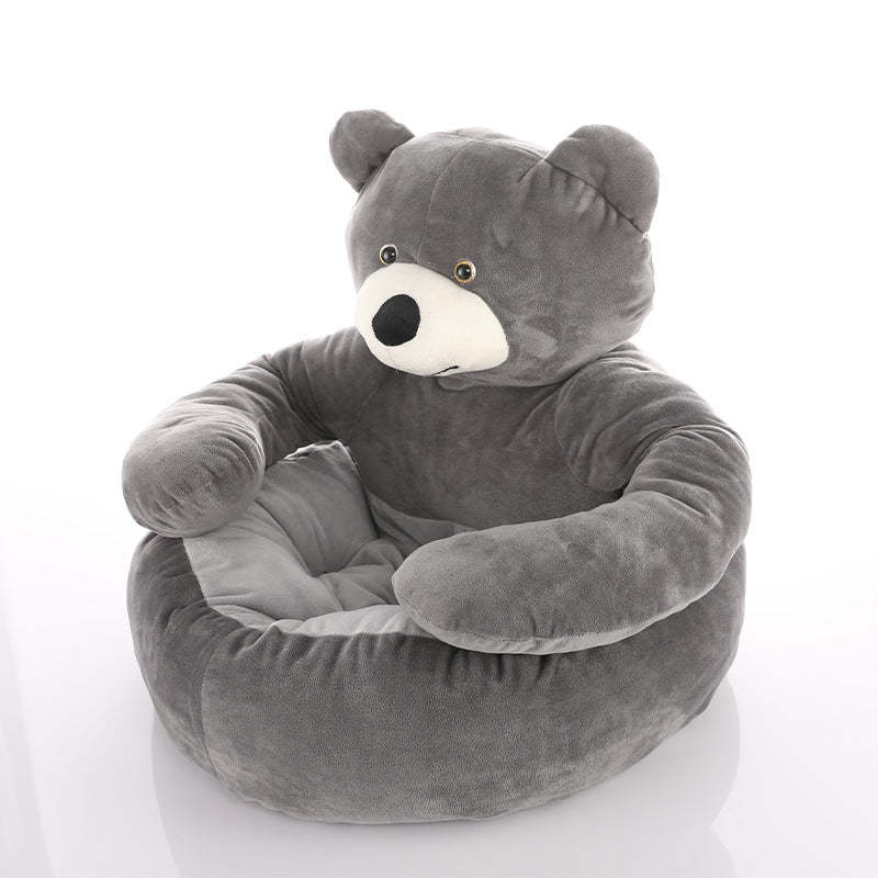 Cute Detachable Cuddle Teddy  Bear Cat Bed