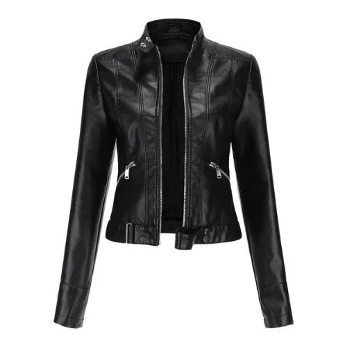 Elegant leather jacket