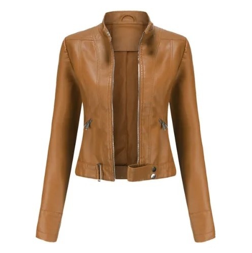 Elegant leather jacket