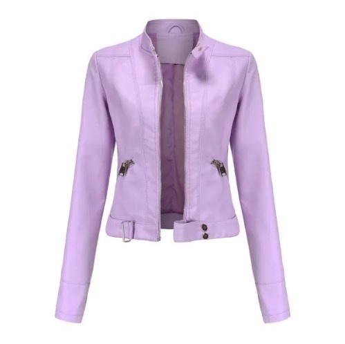 Elegant leather jacket