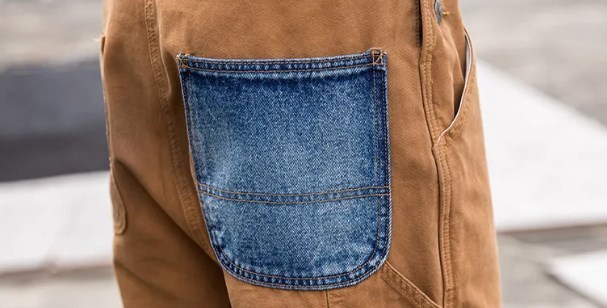 Leslie - Women's canvas dungarees with a relaxed fit 