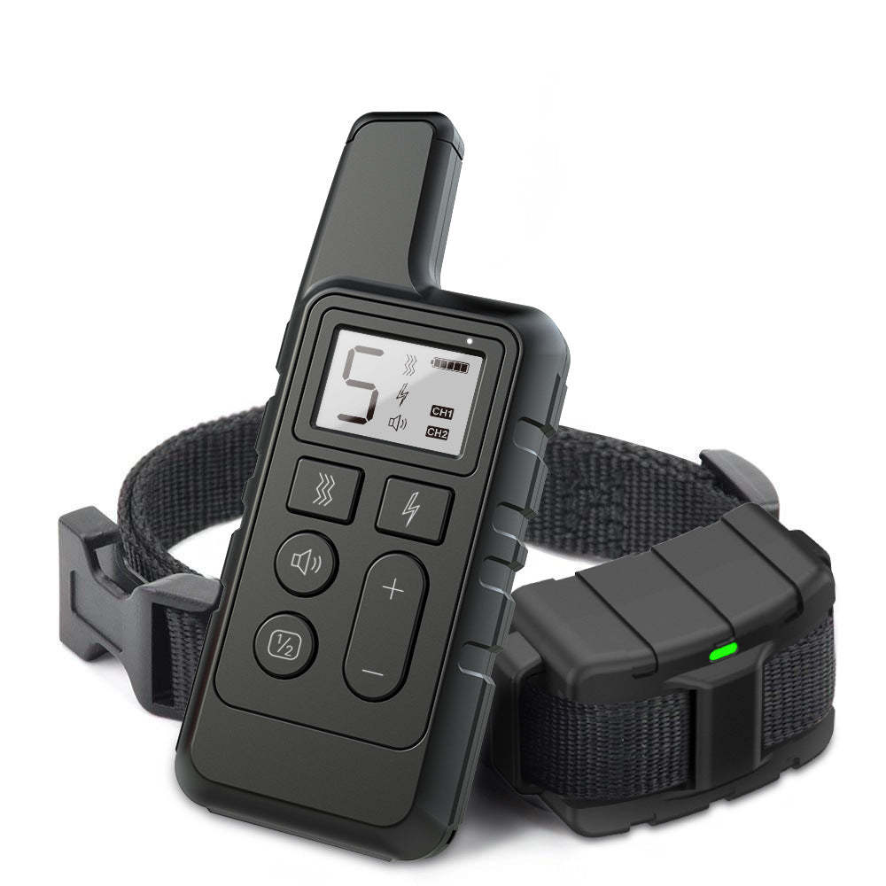 Dog Training Collar Electric Shock Collar Remote Controlled-gladdween