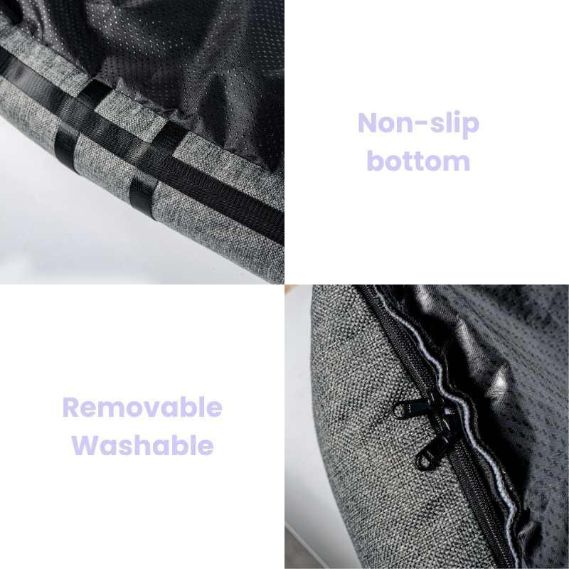 Luxury Large Memory Foam Dog Car Bed