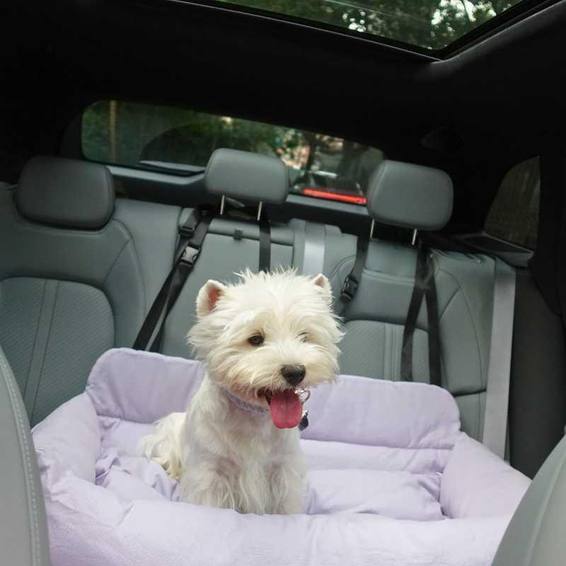 Luxury Large Memory Foam Dog Car Bed
