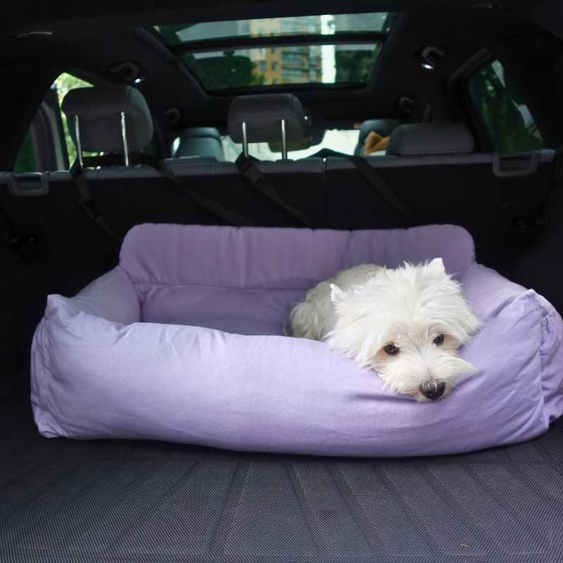 Luxury Large Memory Foam Dog Car Bed