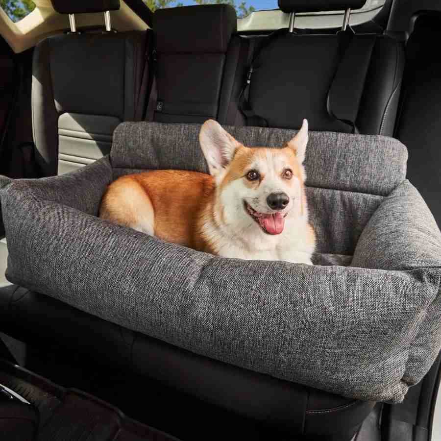 Luxury Large Memory Foam Dog Car Bed