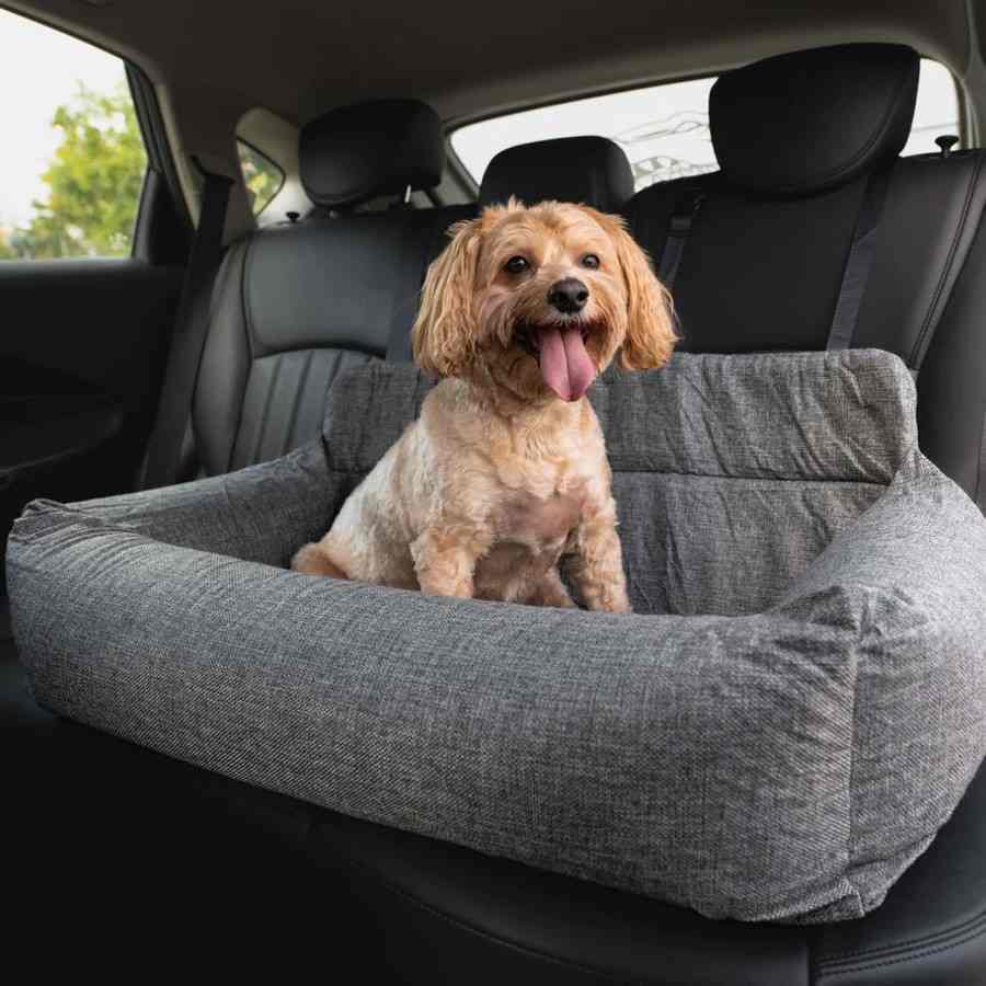 Luxury Large Memory Foam Dog Car Bed