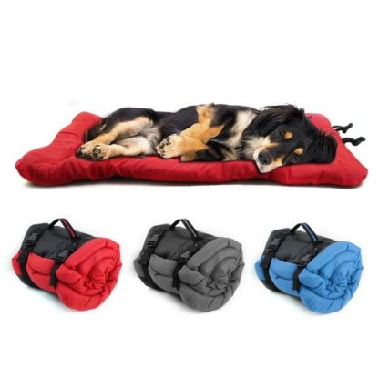 Roll Up Dog Travelling Mat Outdoor Bed