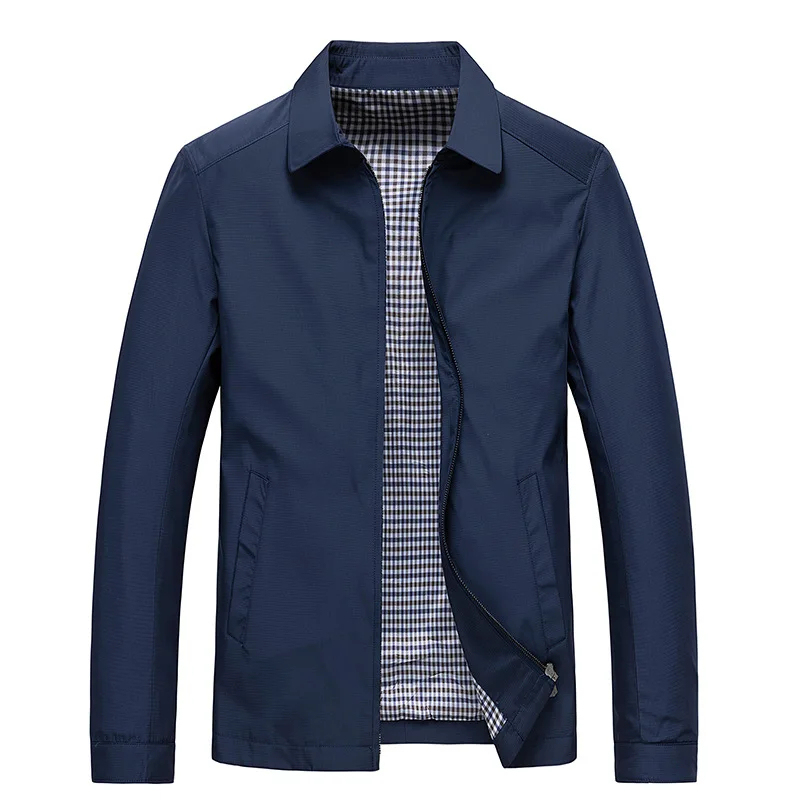 Business Thin Jacket for Middle-Aged Men