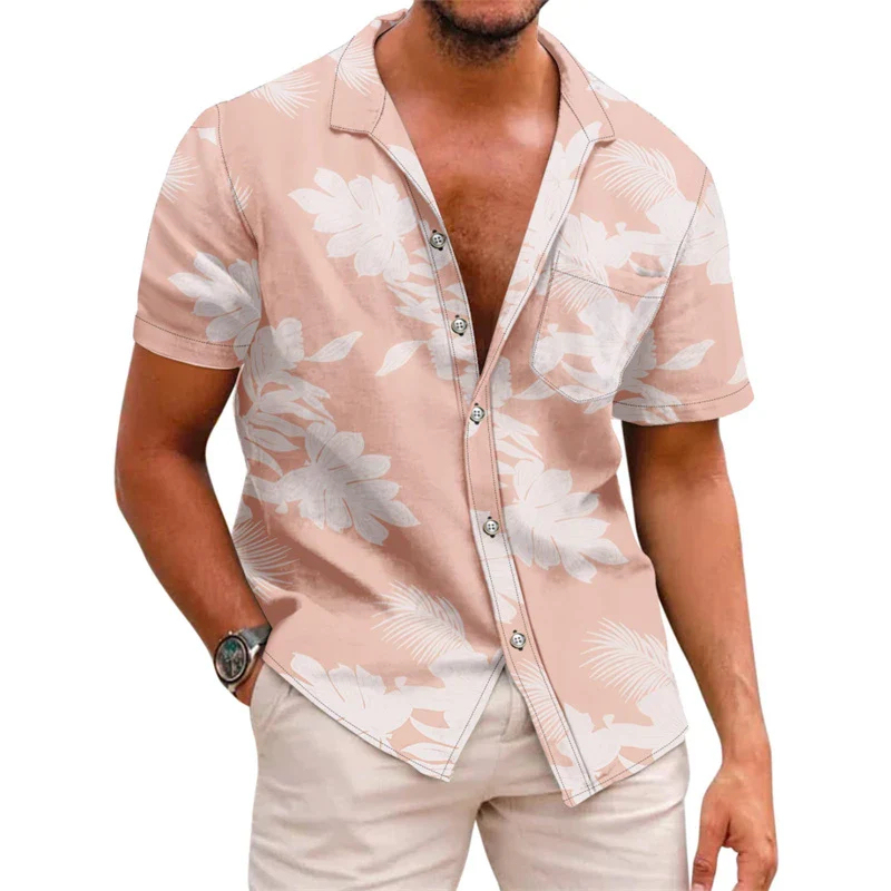 Summer Hawaiian Short Sleeved Shirt