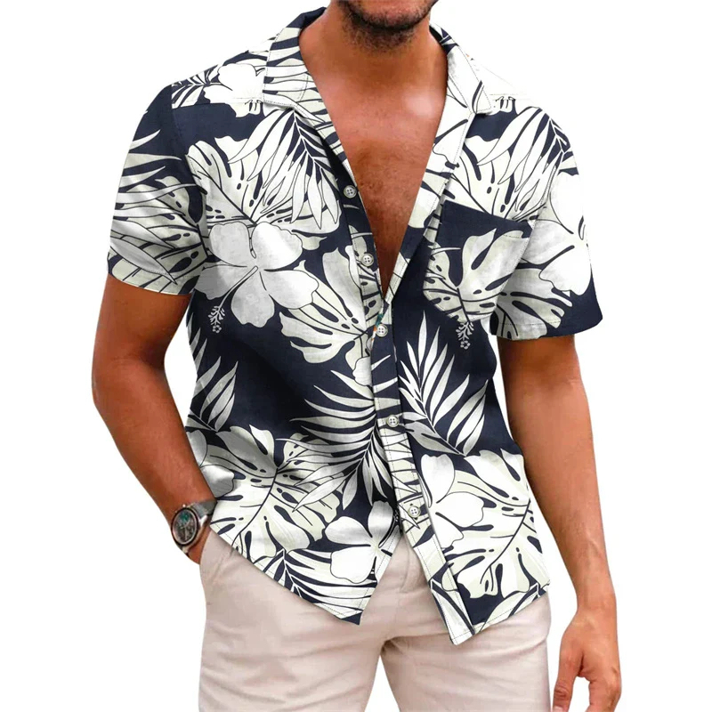 Summer Hawaiian Short Sleeved Shirt