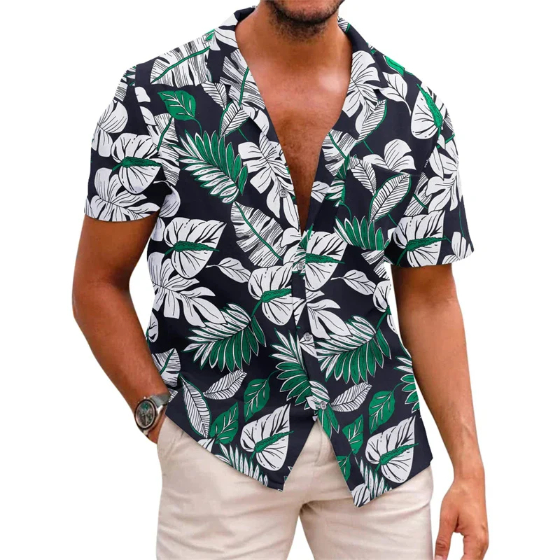Summer Hawaiian Short Sleeved Shirt
