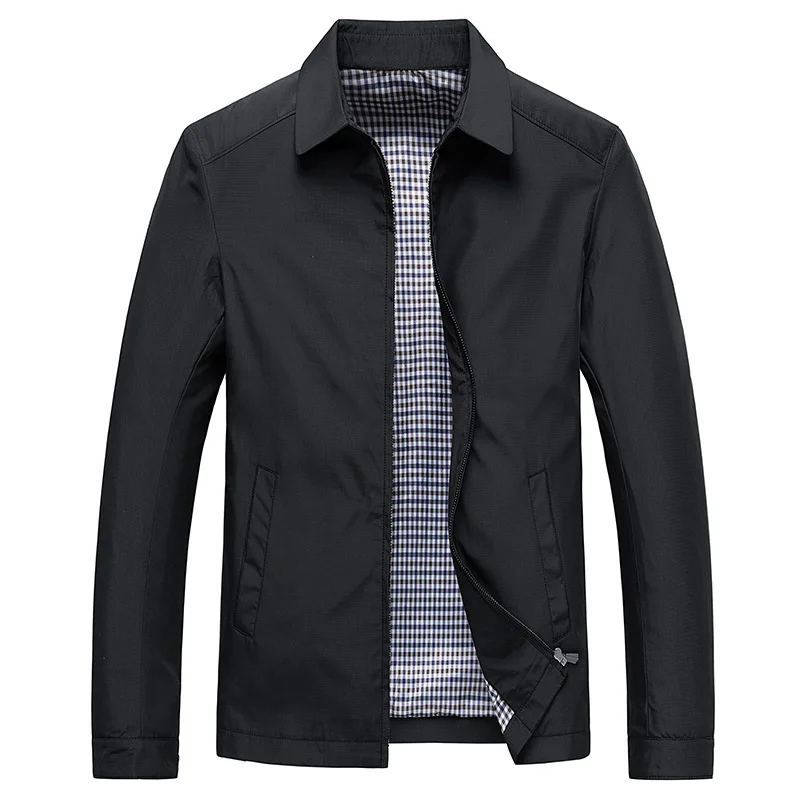 Business Thin Jacket for Middle-Aged Men
