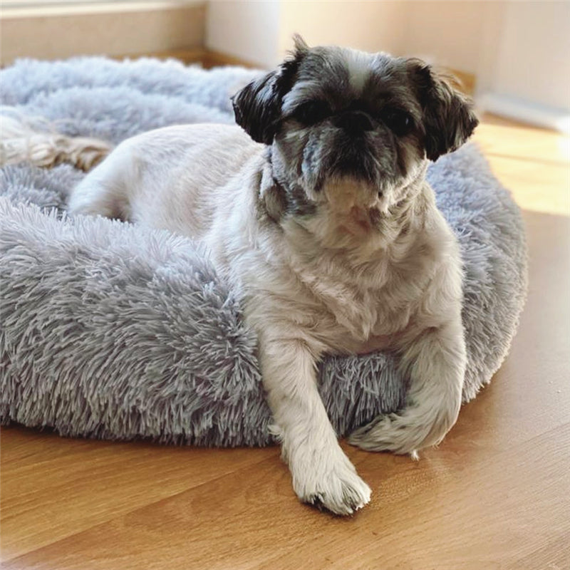Dog Bed The Original Calming Dog Bed Super Comfy & Anti Anxiety Pet Bed Orthopedic Stress Relief Dog Bed Dog Pillow-gladdween