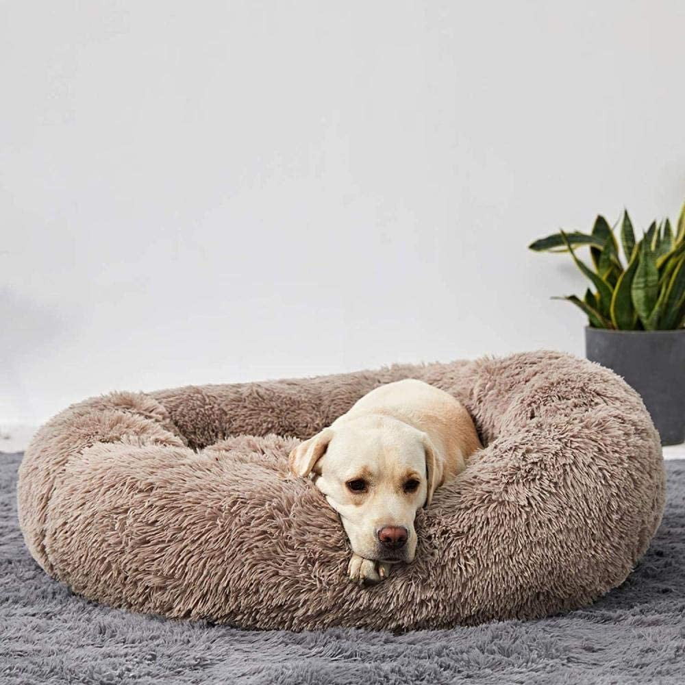 Dog Bed The Original Calming Dog Bed Super Comfy & Anti Anxiety Pet Bed Orthopedic Stress Relief Dog Bed Dog Pillow-gladdween