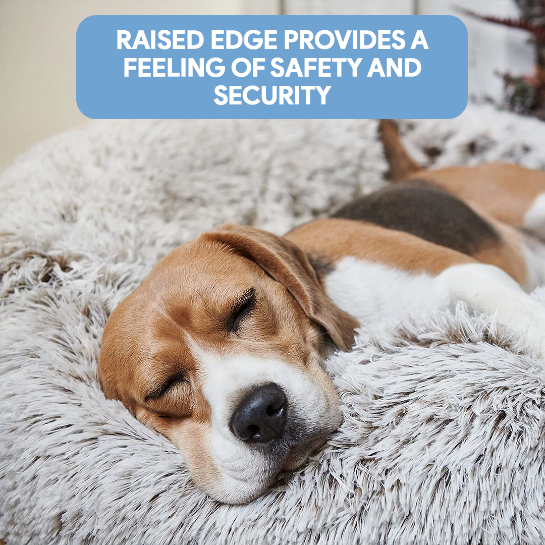 Dog Bed The Original Calming Dog Bed Super Comfy & Anti Anxiety Pet Bed Orthopedic Stress Relief Dog Bed Dog Pillow-gladdween
