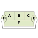 Three Seat Set (6 pcs)