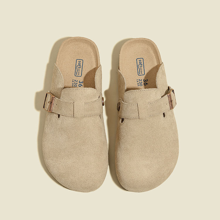 100% Vegan Suede Clogs