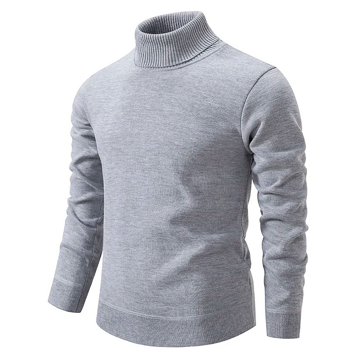 Men's Soft Wool Turtleneck