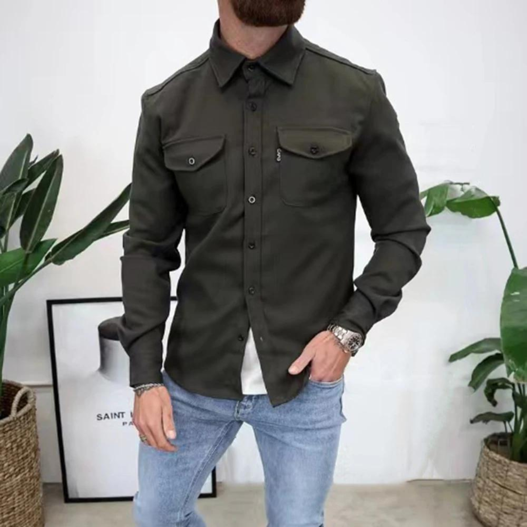 Autumn Winter Men's Shirts