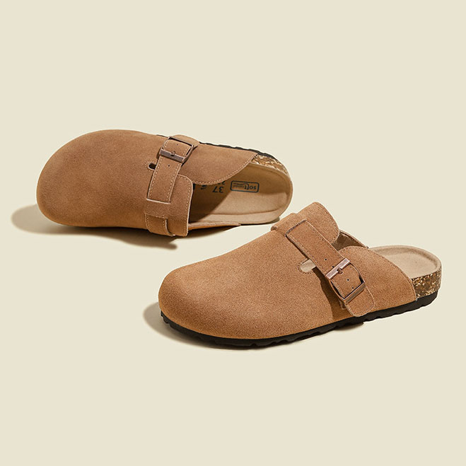 100% Vegan Suede Clogs