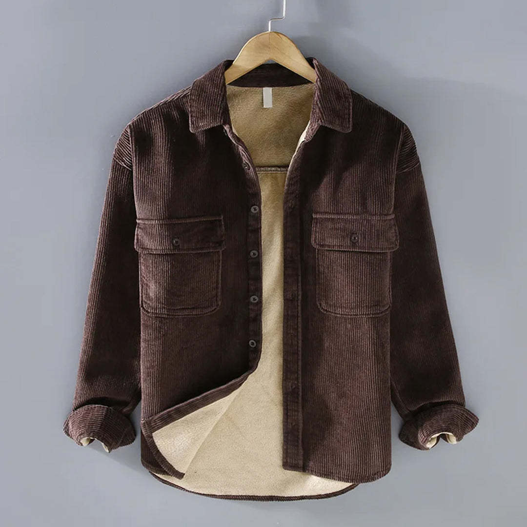 Men's Corduroy Winter Shirt