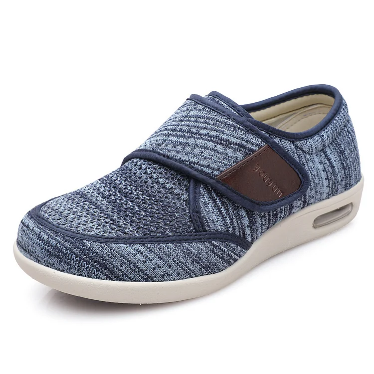 Orthopedic Wide Fit Walking Shoes for Swollen Feet and Diabetic Comfort