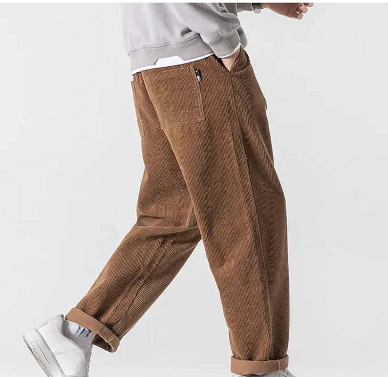Corduroy Jogger Pants