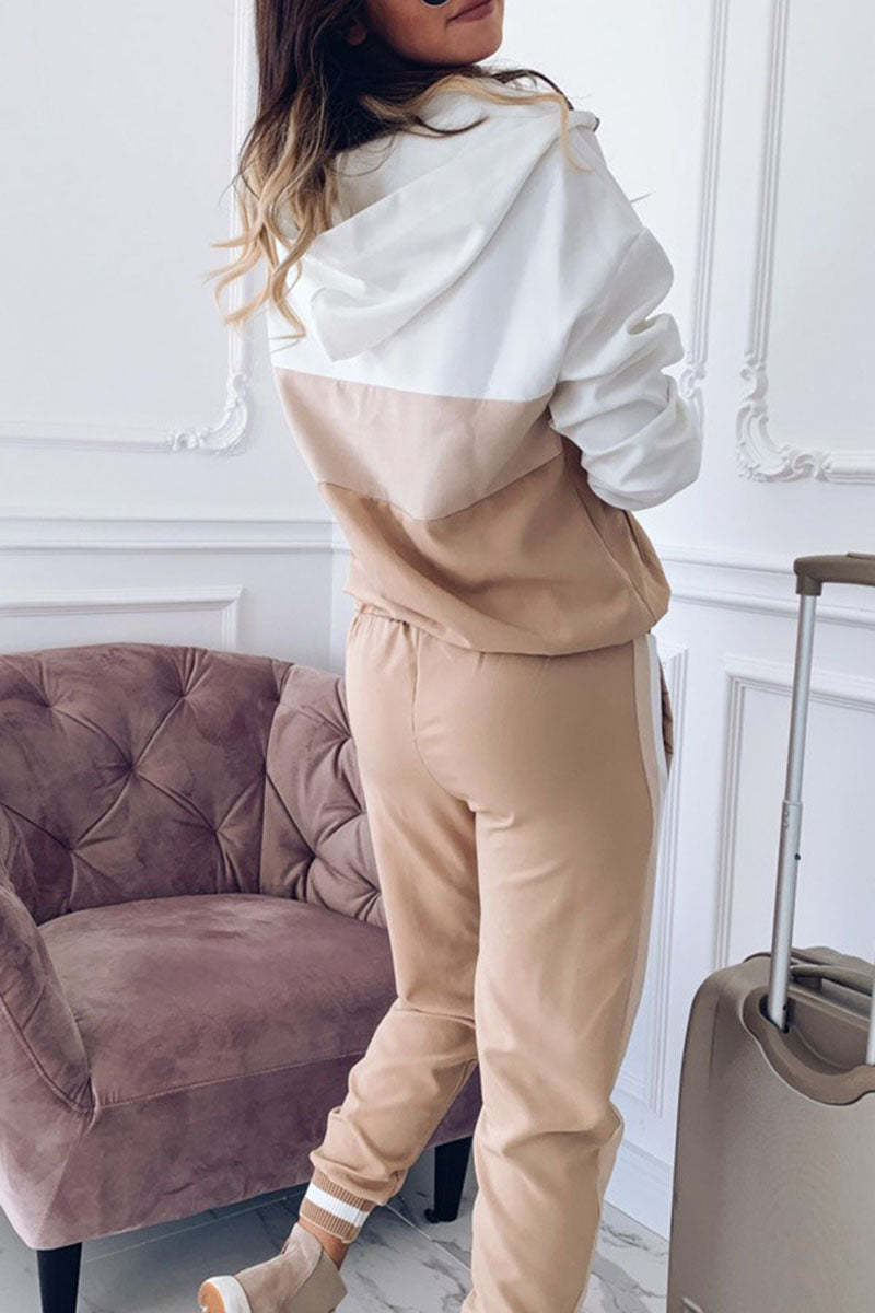 Daphne - women's sports suit long-sleeved top and casual pants set