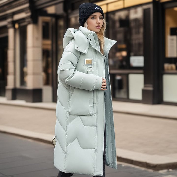 Women's Warm Long Hooded Winter Coat