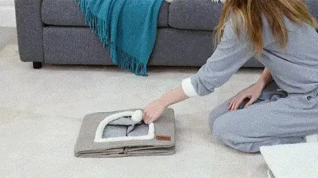 indoor cat house install step