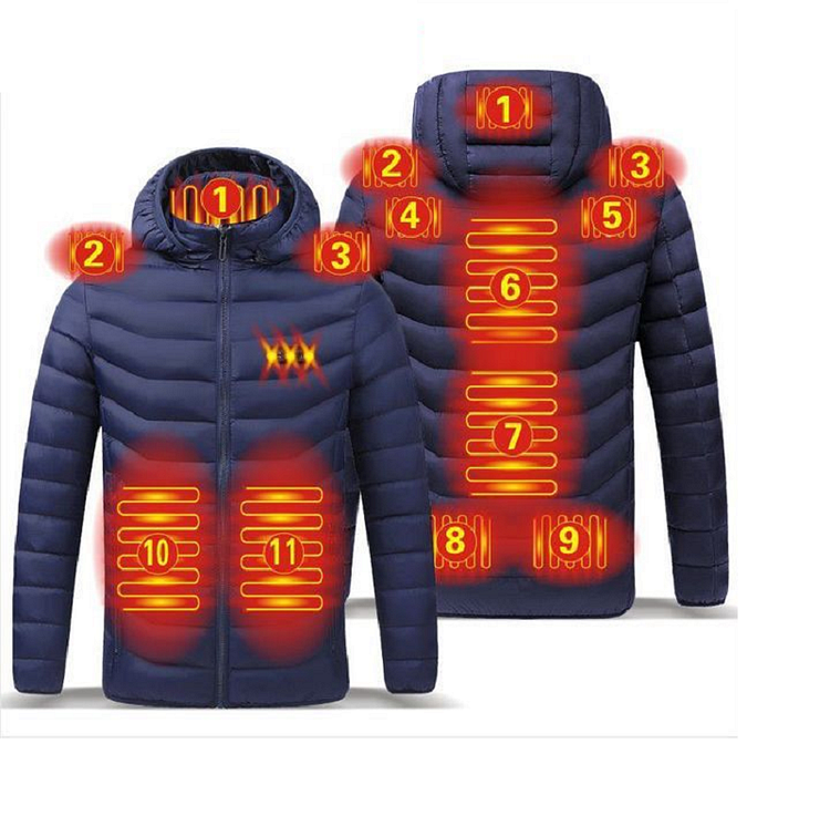 Electric 11 Areas Heated Hoodie Jacket