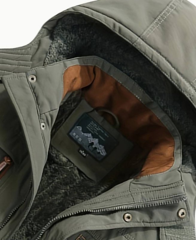 Warm Padded Jacket for Men in Winter