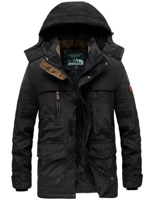 Warm Padded Jacket for Men in Winter
