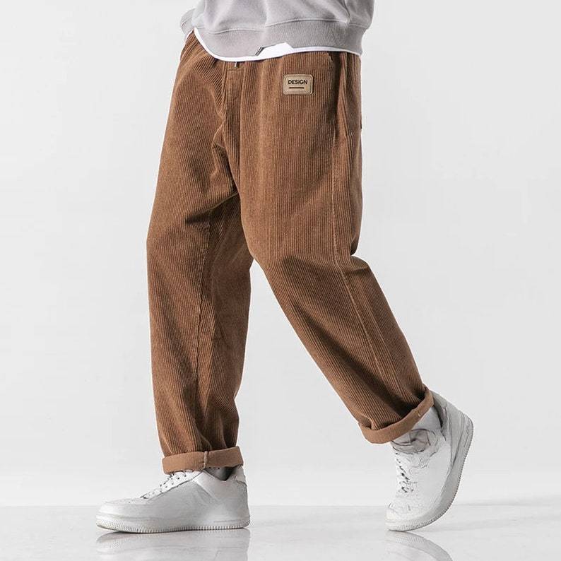 Corduroy Jogger Pants