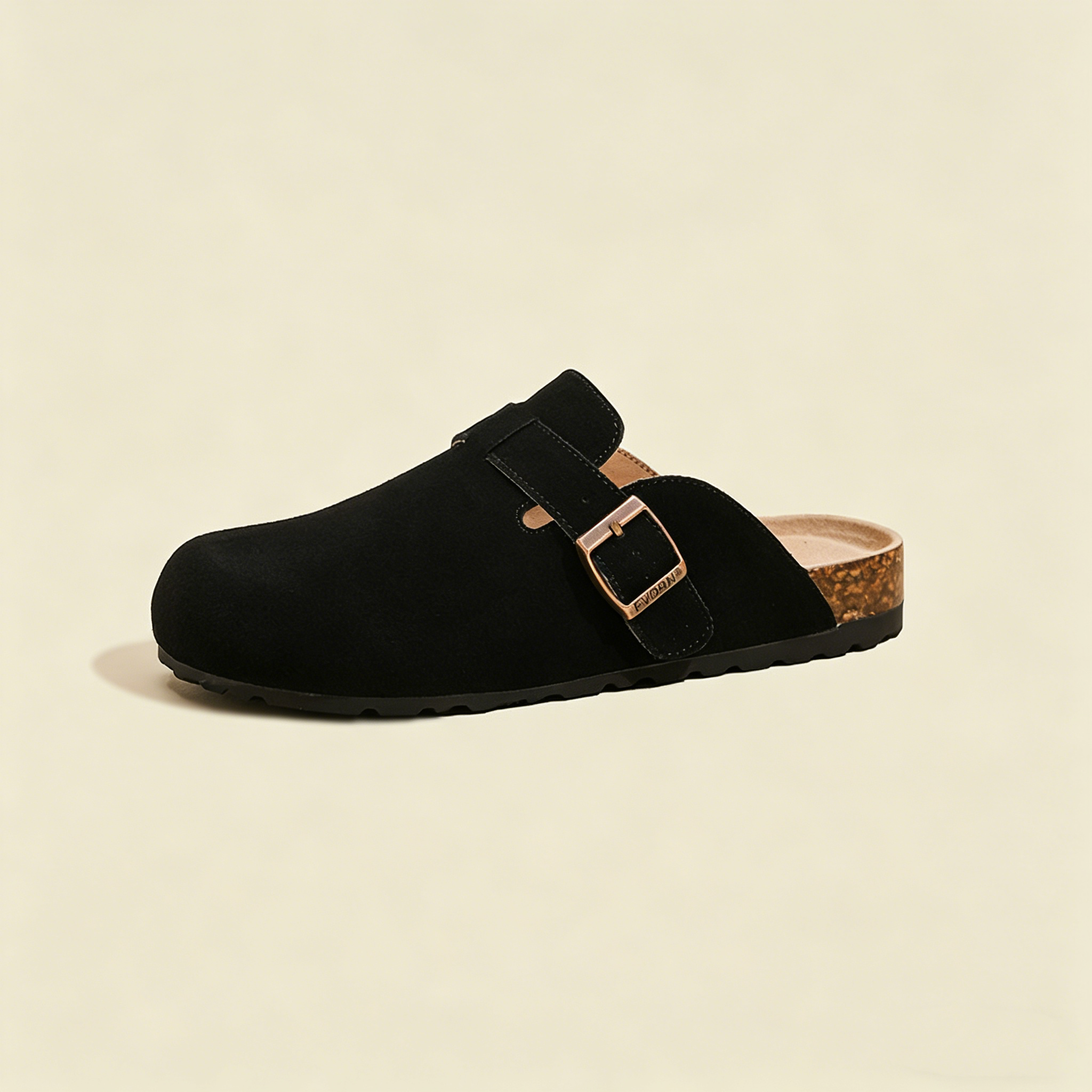 100% Vegan Suede Clogs