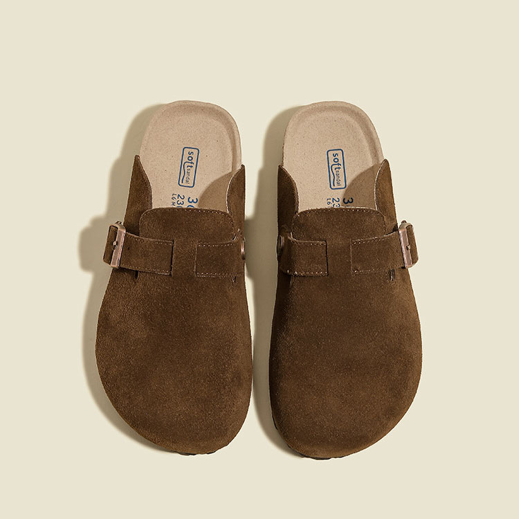 100% Vegan Suede Clogs