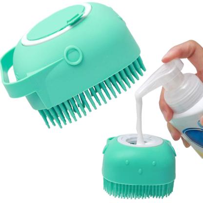 Pet Shampoo Grooming Brush