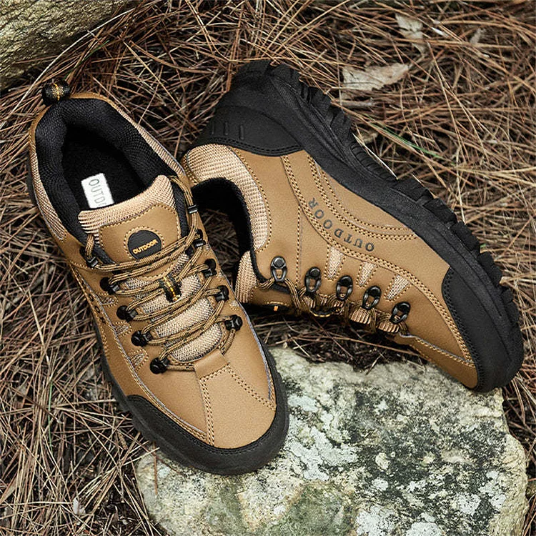 Outdoor Sports Thick Sole Waterproof Durable Men's Sneakers