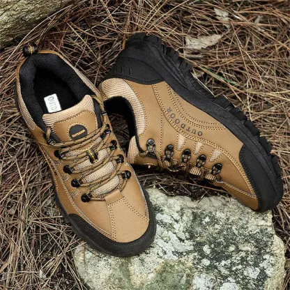 Outdoor Sports Thick Sole Waterproof Durable Men's Sneakers