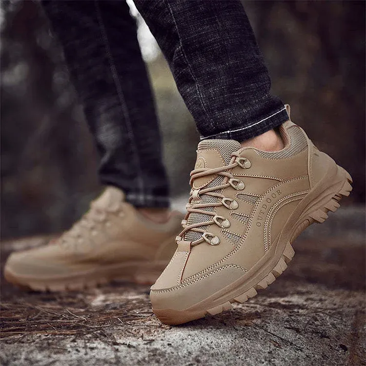 Outdoor Sports Thick Sole Waterproof Durable Men's Sneakers