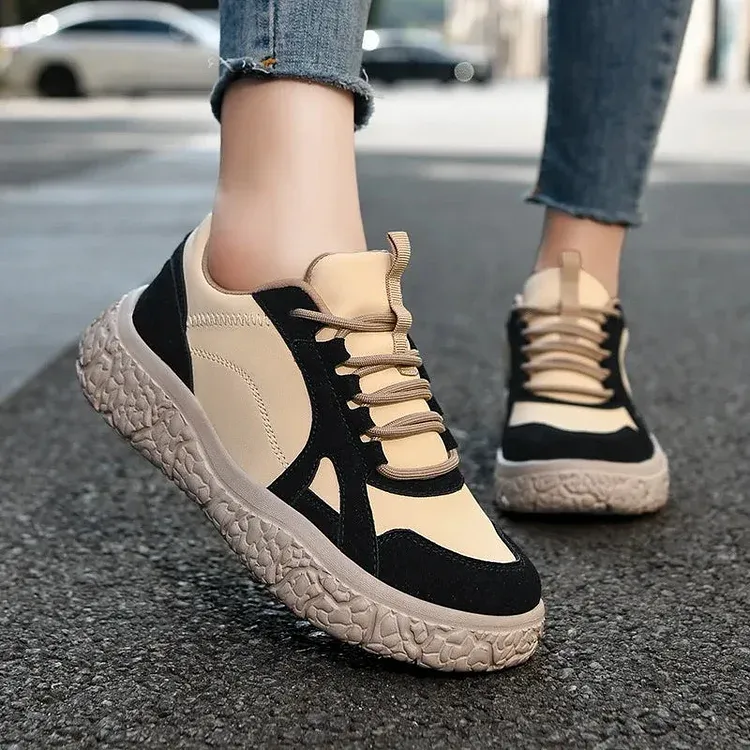 Women's Suede Patchwork Sport Shoes