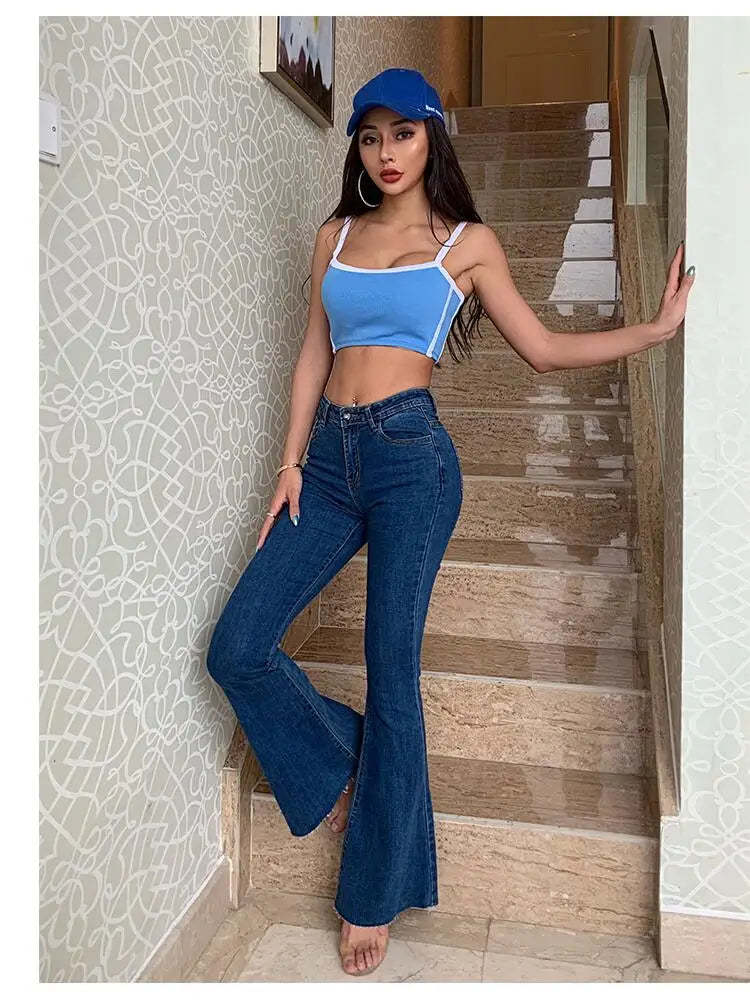 Pina - High-waisted jeans