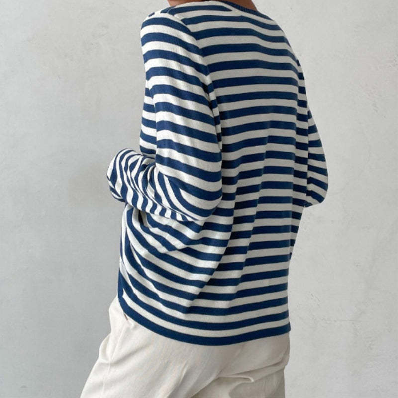 Sela - Elegant Striped T-shirt