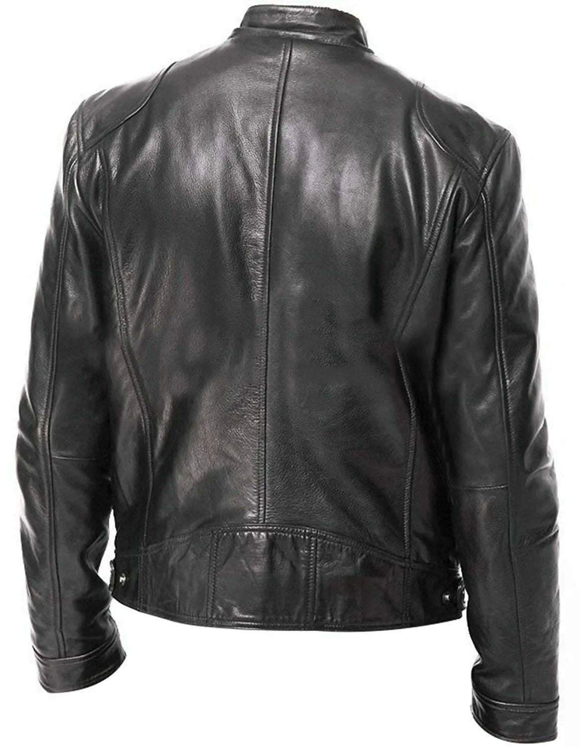 Fashion Men's Vegan Leather Jacket