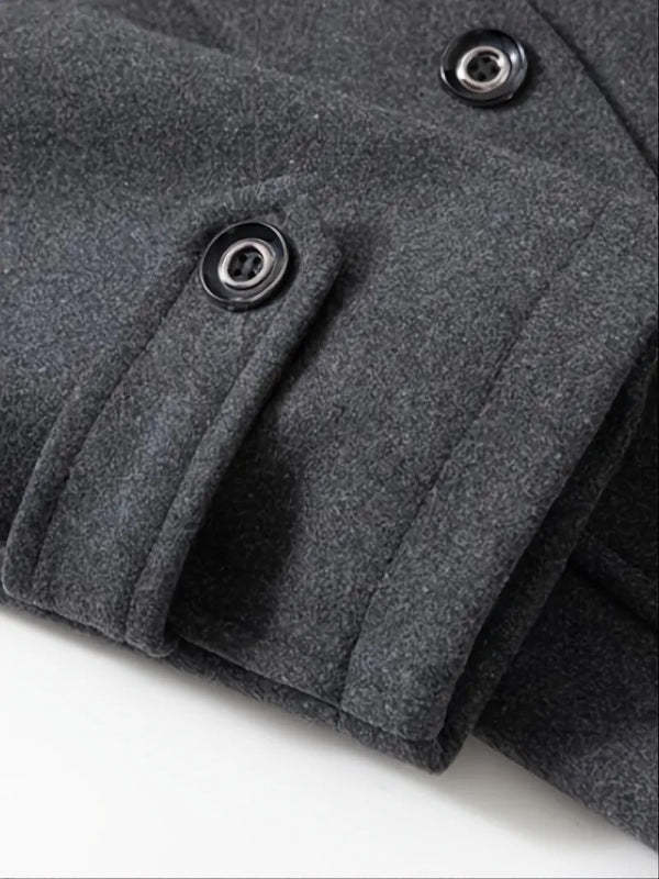 Men's Business Wool Overcoat