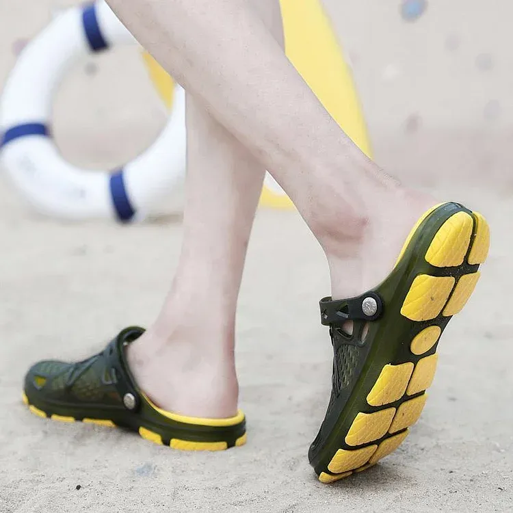 Men's Hollow Out Breathable Light Weight Beach Casual Sandals