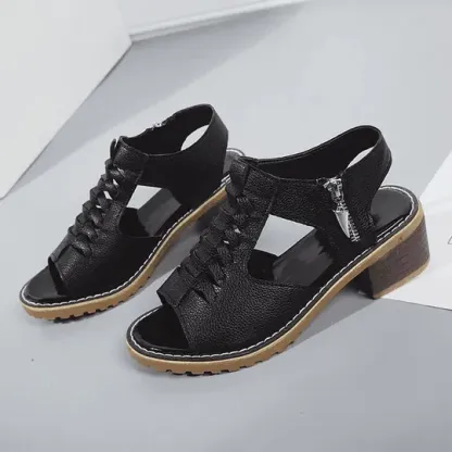 Fashionable Orthopedic High Heels Open Toe Sandals For Women