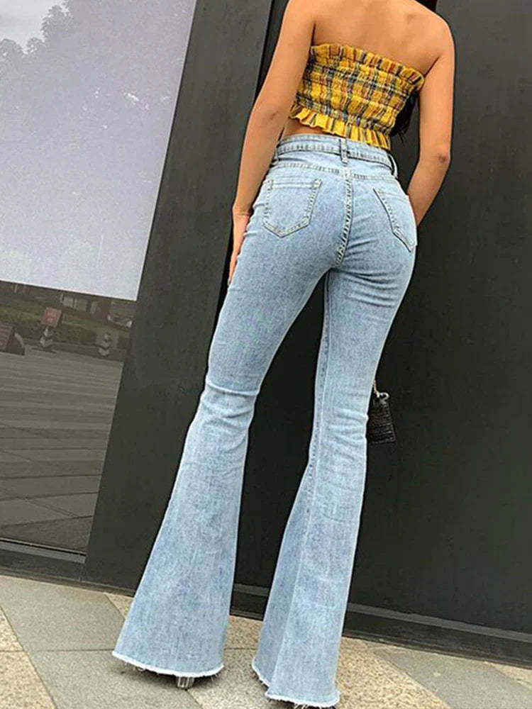 Pina - High-waisted jeans