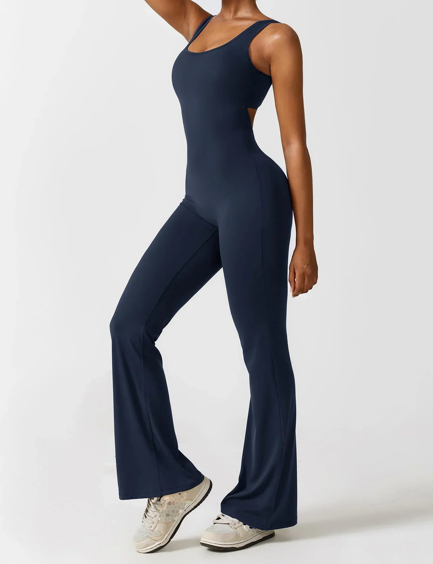 Lorita - Flared jumpsuit